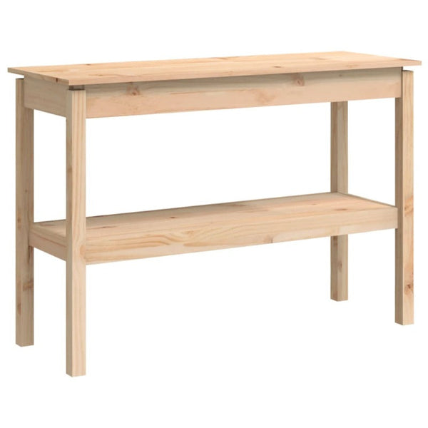 Console Table 110X40x75 Cm Solid Wood Pine
