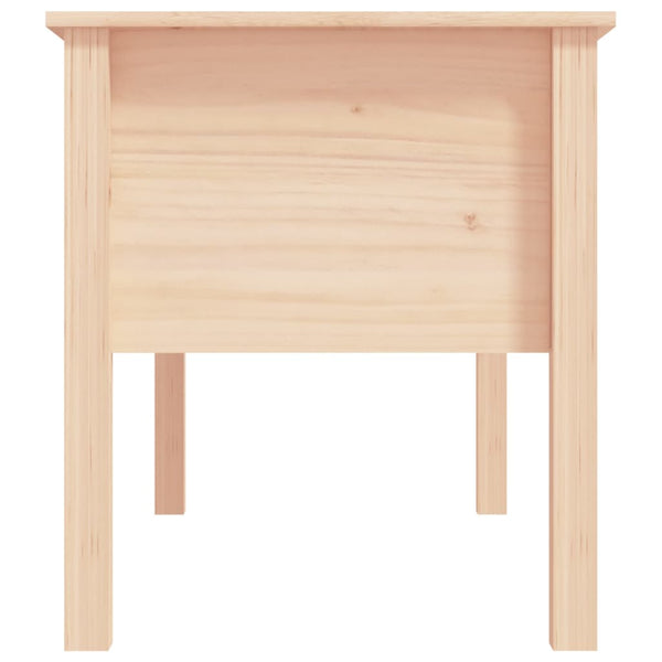 Coffee Table 102X49x55 Cm Solid Wood Pine Coffee Tables