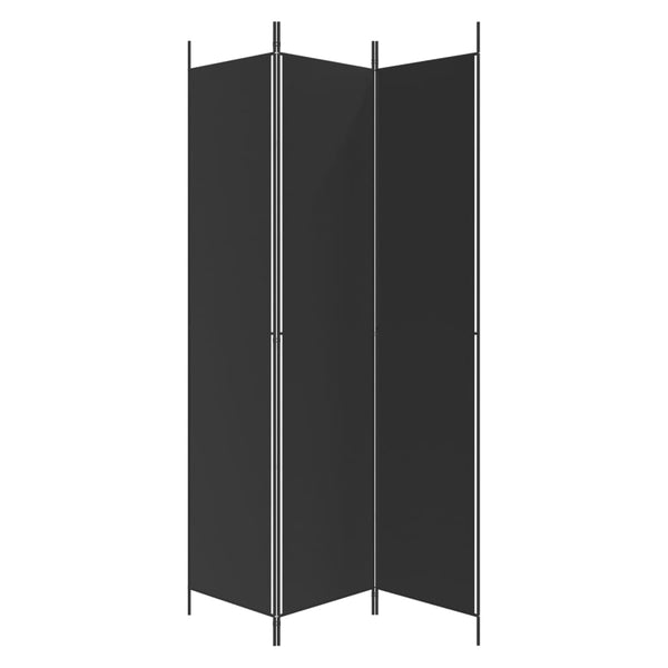 3 Panel Room Divider 150X220 Cm Fabric Screens & Room Dividers