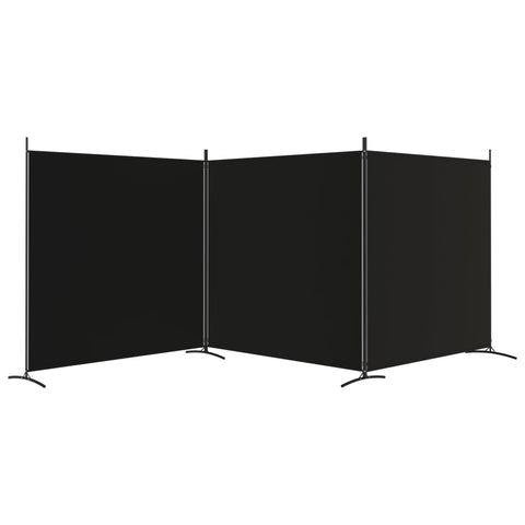3 Panel Room Divider 525X180 Cm Fabric Screens & Room Dividers