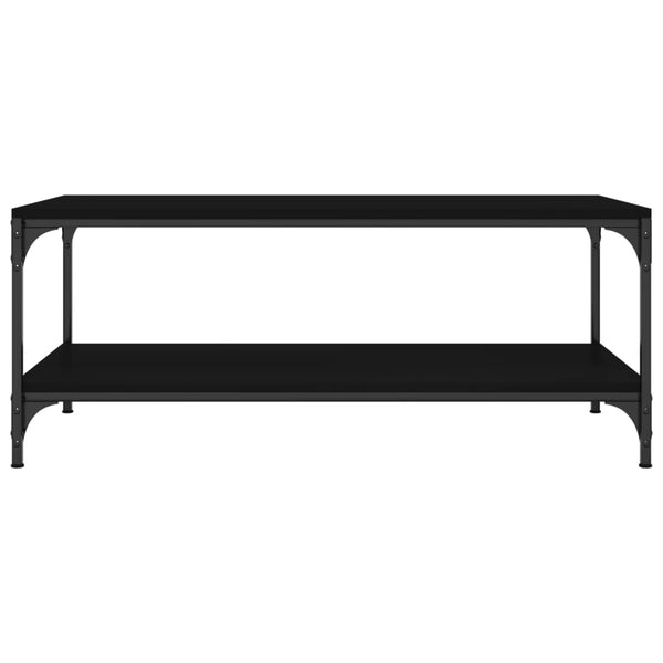 Coffee Table Black 80X50x40 Cm Engineered Wood Coffee Tables