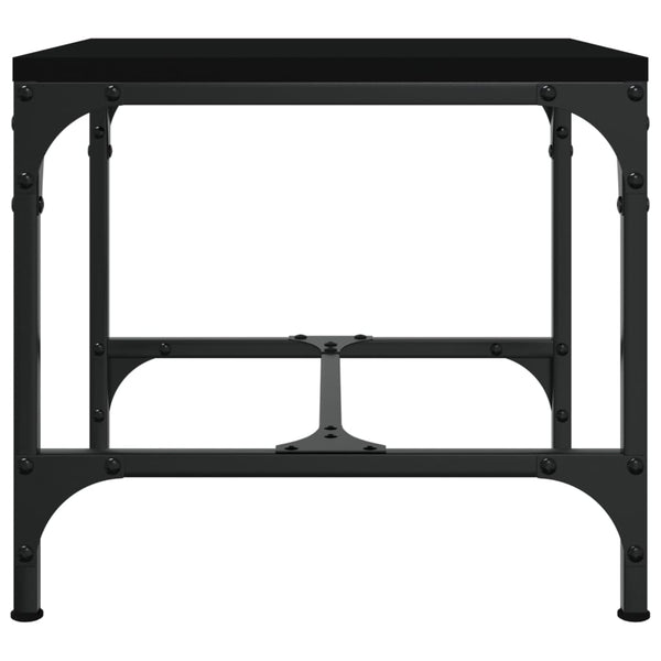 Coffee Table Black 50X50x35 Cm Engineered Wood Coffee Tables