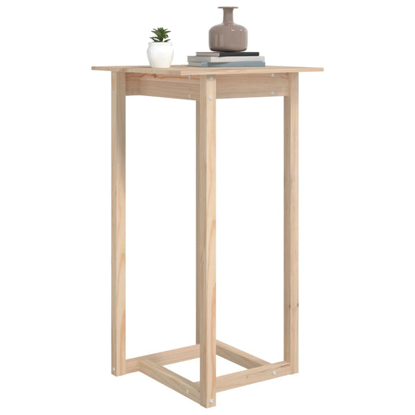 Bar Tables Bar Table 60X60x110 Cm Solid Wood Pine