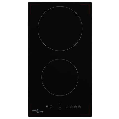 Ceramic Hob With 2 Burners Touch Control 3000 Cooktops