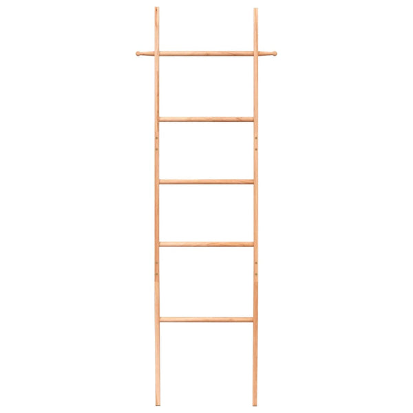 Towel Ladder 170 Cm Solid Wood Walnut Towel Racks