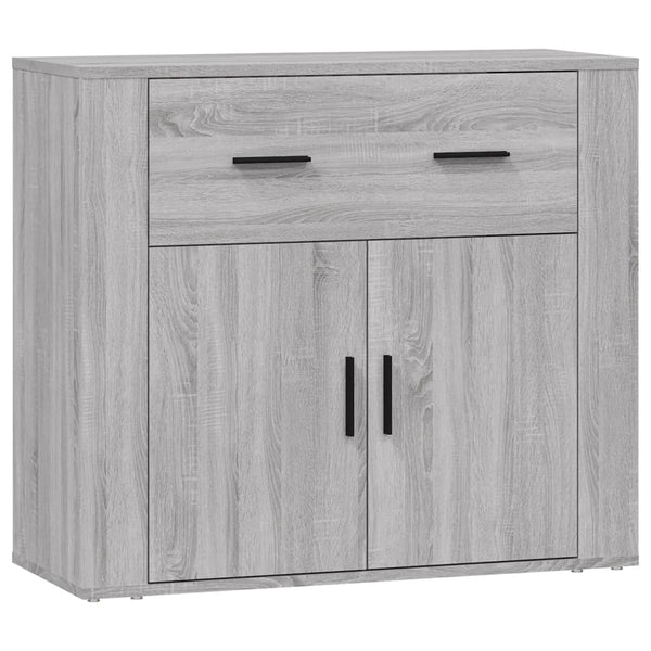 Sideboard Grey Sonoma 80X33x70 Cm Engineered Wood Sideboards & Buffets
