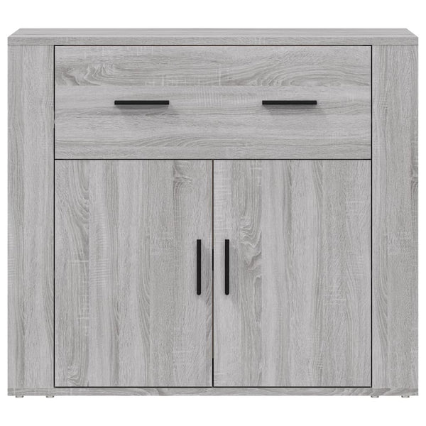 Sideboard Grey Sonoma 80X33x70 Cm Engineered Wood Sideboards & Buffets