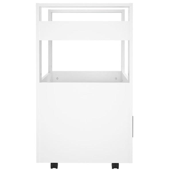 Kitchen Trolley White 60X45x80 Cm Engineered Wood Kitchen Carts