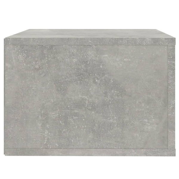 Wall Mounted Bedside Cabinets 2 Pcs Concrete Grey 50X36x25 Cm Bedside Tables