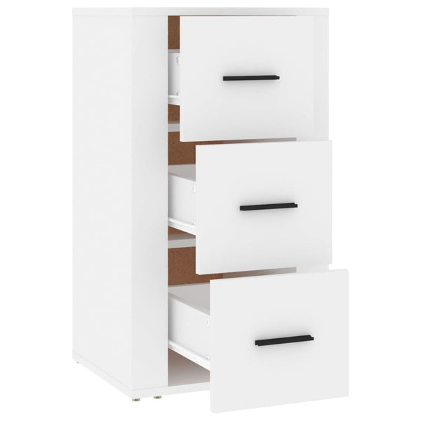 Sideboard White 40X33x70 Cm Engineered Wood Sideboards & Buffets