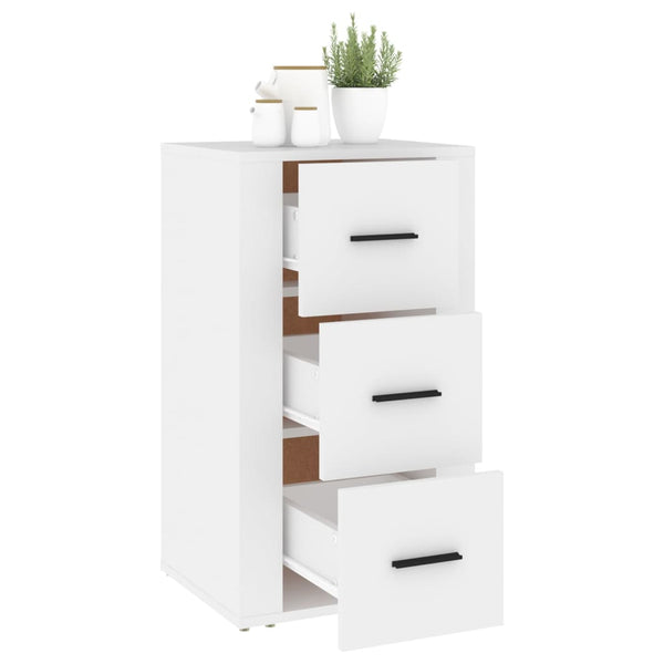 Sideboard White 40X33x70 Cm Engineered Wood Sideboards & Buffets