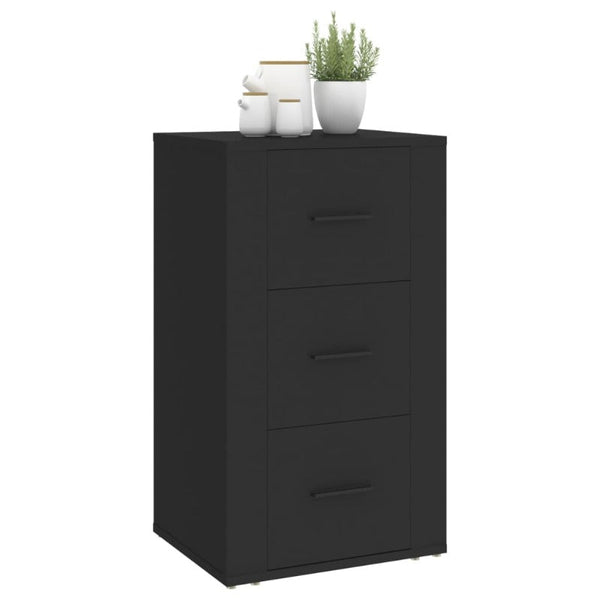 Sideboard Black 40X33x70 Cm Engineered Wood Sideboards & Buffets
