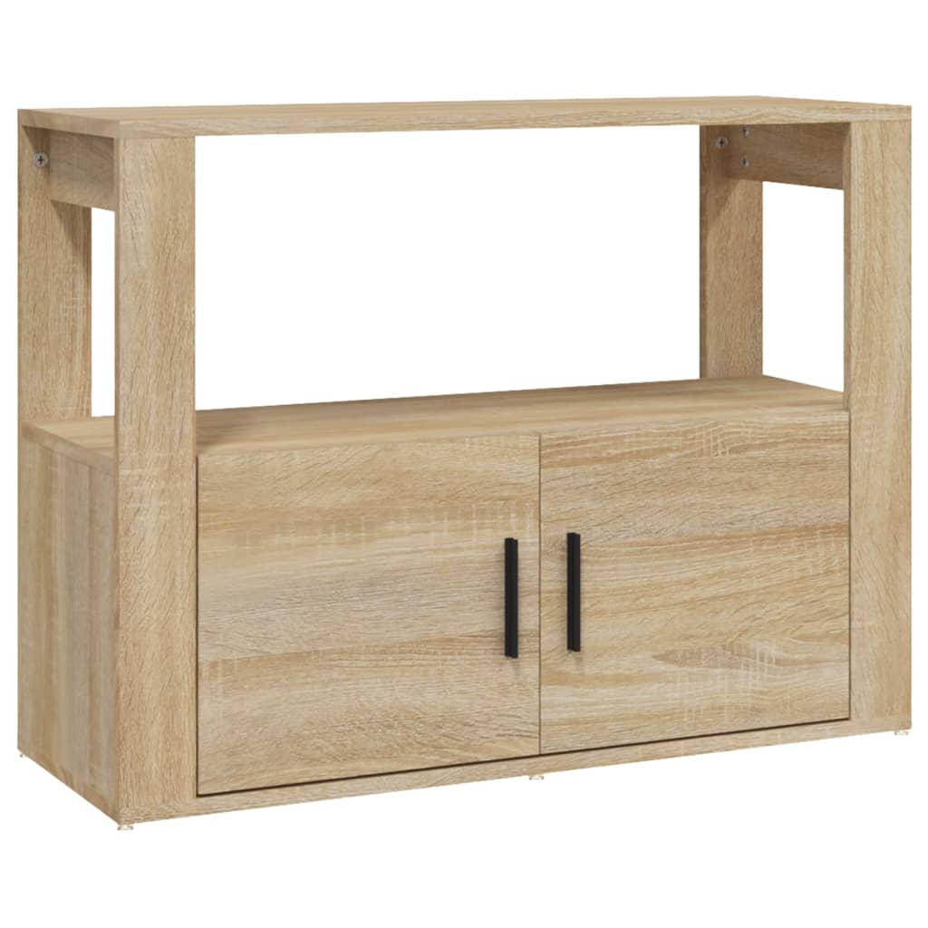 Sideboard Sonoma Oak 80X30x60 Cm Engineered Wood Sideboards & Buffets