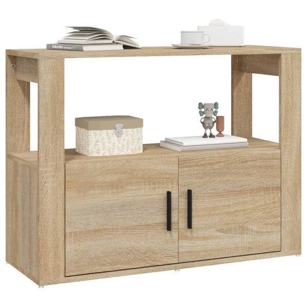 Sideboard Sonoma Oak 80X30x60 Cm Engineered Wood Sideboards & Buffets