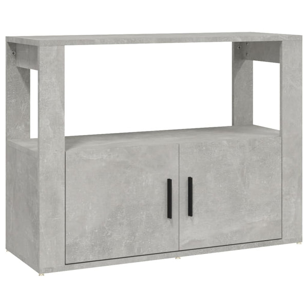 Sideboard Concrete Grey 80X30x60 Cm Engineered Wood Sideboards & Buffets