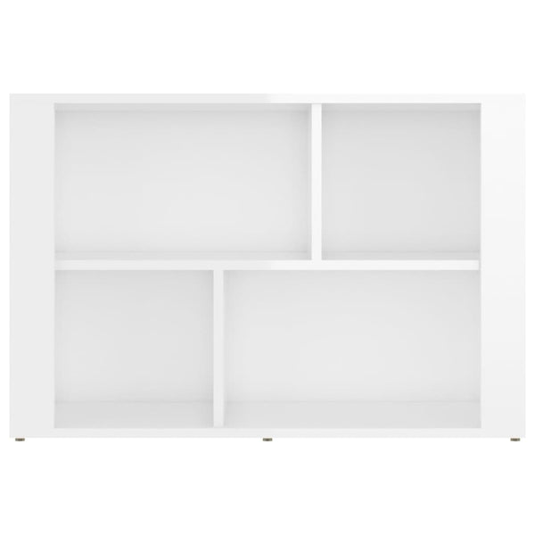 Sideboard High Gloss White 80X30x54 Cm Engineered Wood Sideboards & Buffets
