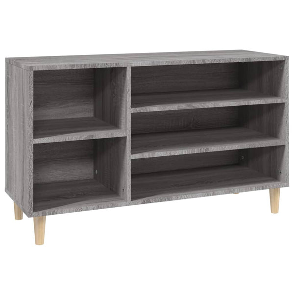 Shoe Cabinet Grey Sonoma 102X36x60 Cm Engineered Wood Shoe Cabinets