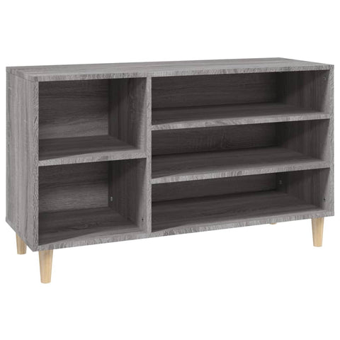 Shoe Cabinet Grey Sonoma 102X36x60 Cm Engineered Wood Shoe Cabinets