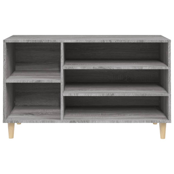 Shoe Cabinet Grey Sonoma 102X36x60 Cm Engineered Wood Shoe Cabinets