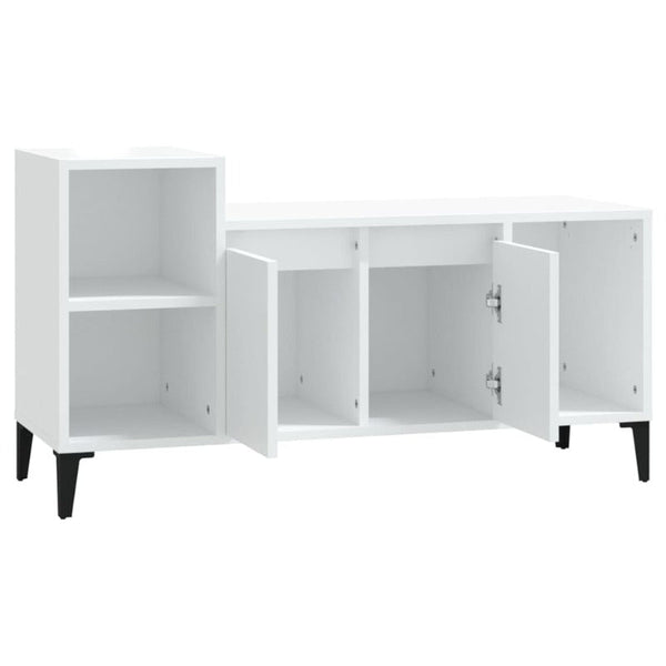 TV Stands & Entertainment Units Tv Cabinet White 100X35x55 Cm Engineered Wood