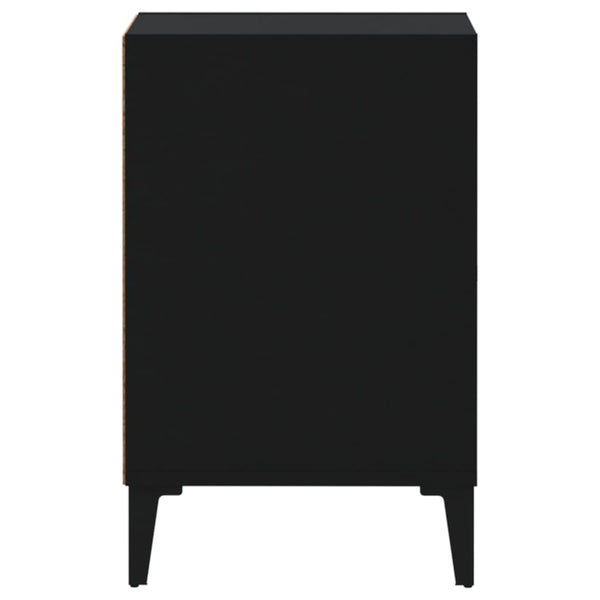Tv Cabinet Black 100X35x55 Cm Engineered Wood Tv Stands & Entertainment Units