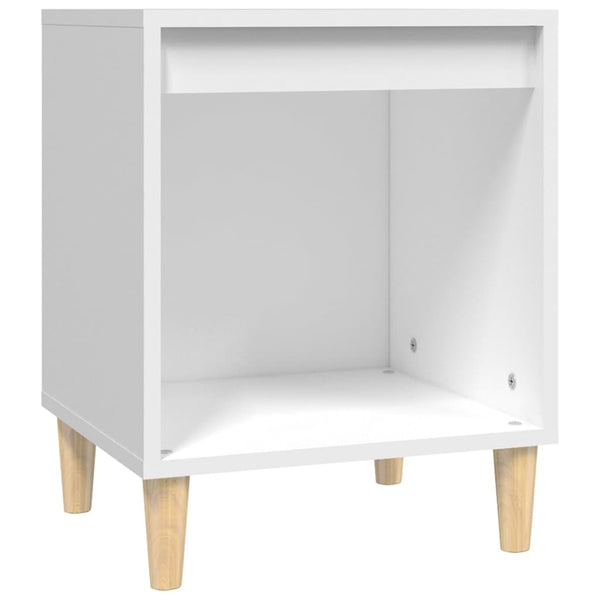 Bedside Cabinets 2 Pcs White 40X35x50 Cm Bedside Tables