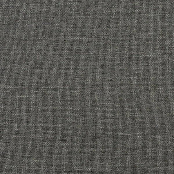 Double Bed Frames Box Spring Bed Frame Dark Grey 137X187 Cm Double Size Fabric