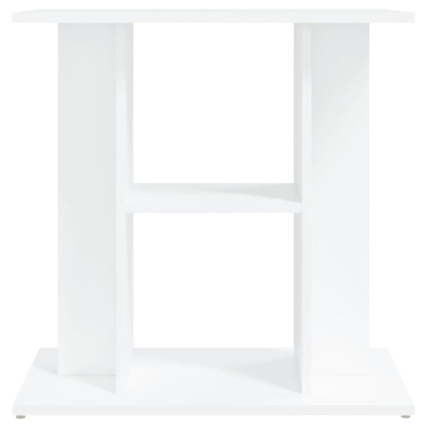 Vidaxl Aquarium Stand White 60X30x60 Cm Engineered Wood Aquariums