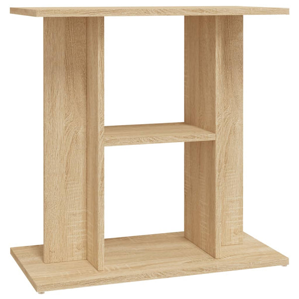 Vidaxl Aquarium Stand Sonoma Oak 60X30x60 Cm Engineered Wood Display Stands