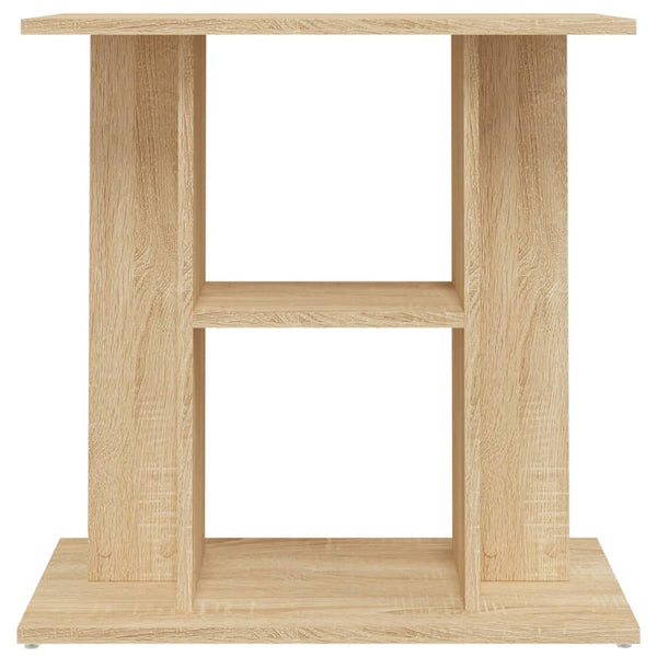 Vidaxl Aquarium Stand Sonoma Oak 60X30x60 Cm Engineered Wood Display Stands
