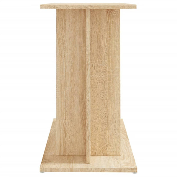 Aquarium Stand Sonoma Oak 80X35x60 Cm Engineered Wood Display Stands