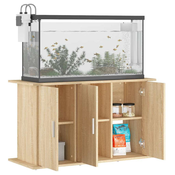 Vidaxl Aquarium Stand Sonoma Oak 101X41x58 Cm Engineered Wood Aquariums