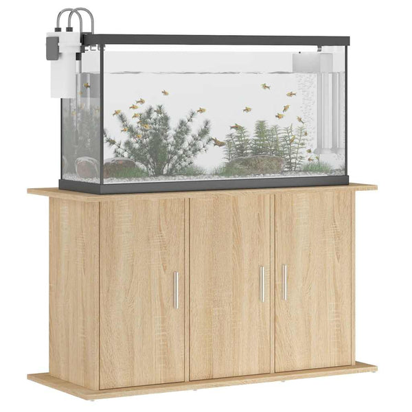 Vidaxl Aquarium Stand Sonoma Oak 101X41x58 Cm Engineered Wood Aquariums