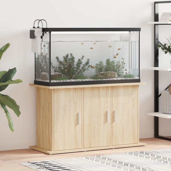 Vidaxl Aquarium Stand Sonoma Oak 101X41x58 Cm Engineered Wood Aquariums