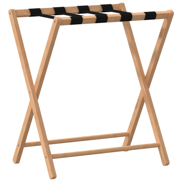 Vidaxl Luggage Rack 68.5X38x58 Cm Bamboo Other Luggage