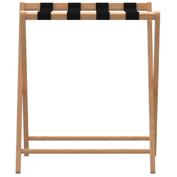 Vidaxl Luggage Rack 68.5X38x58 Cm Bamboo Other Luggage