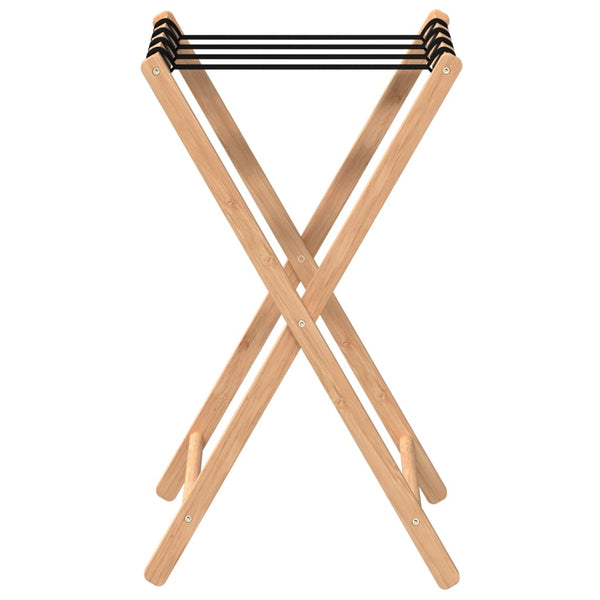Vidaxl Luggage Rack 68.5X38x58 Cm Bamboo Other Luggage