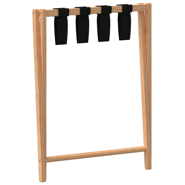 Vidaxl Luggage Rack 68.5X38x58 Cm Bamboo Other Luggage