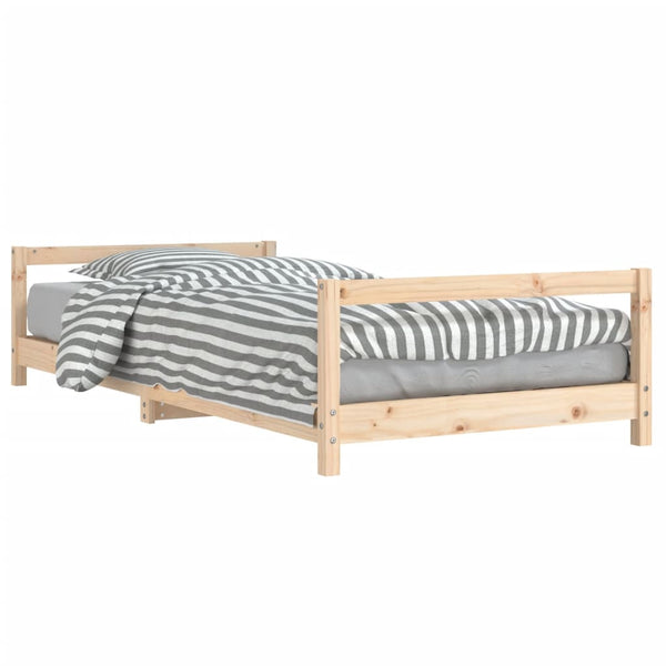 Single Bed Frames Kids Bed Frame 90X190 Cm Solid Wood Pine