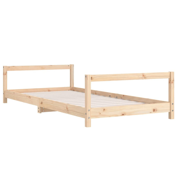 Single Bed Frames Kids Bed Frame 90X190 Cm Solid Wood Pine