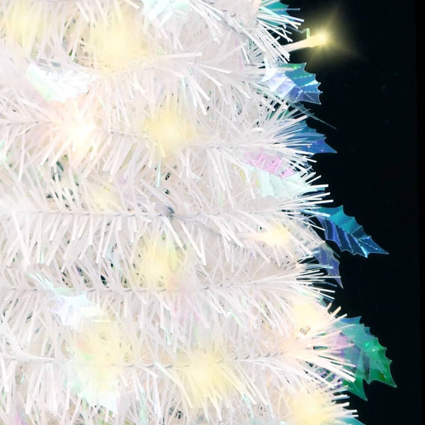 Vidaxl Artificial Christmas Tree Pop Up 150 Leds White 180 Cm Seasonal Decorations