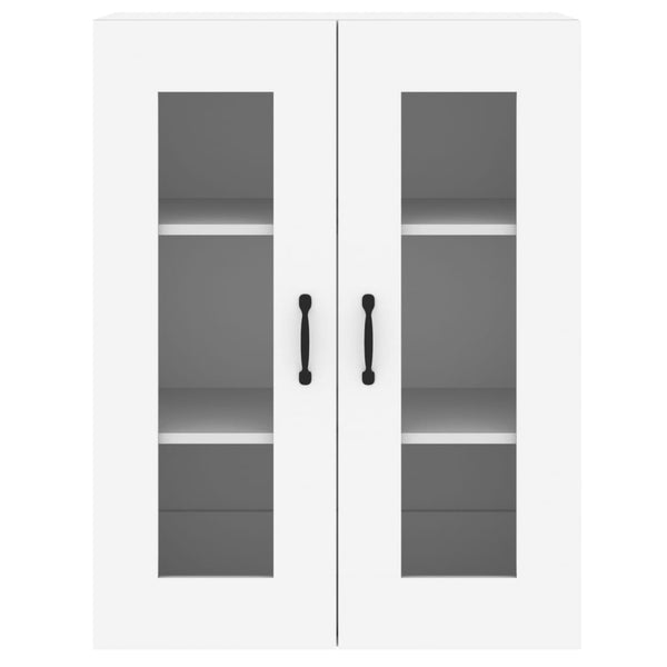Vidaxl Wall Mounted Cabinets 2 Pcs White Engineered Wood Cabinets & Cupboards