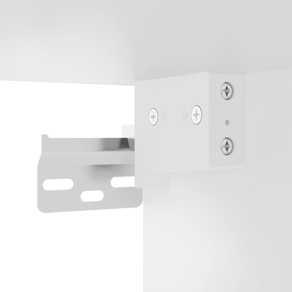 Vidaxl Wall Mounted Cabinets 2 Pcs White Engineered Wood Cabinets & Cupboards