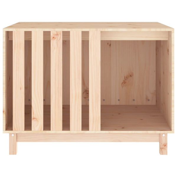 Dog House 90X60x67 Cm Solid Wood Pine Pet Beds