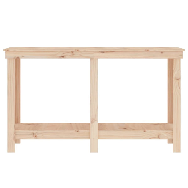 Work Bench 140X50x80 Cm Solid Wood Pine Shoe Organisers