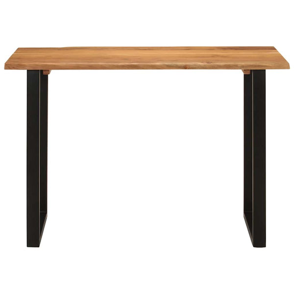 Dining Table 110X50x76 Cm Solid Wood Acacia Dining Tables
