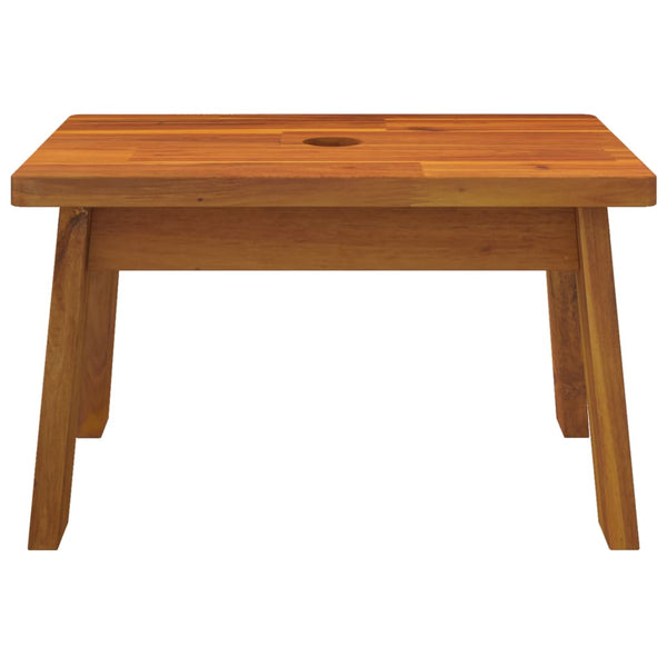 Vidaxl Step Stool 38X26x22 Cm Solid Wood Acacia Benches Bar Stools