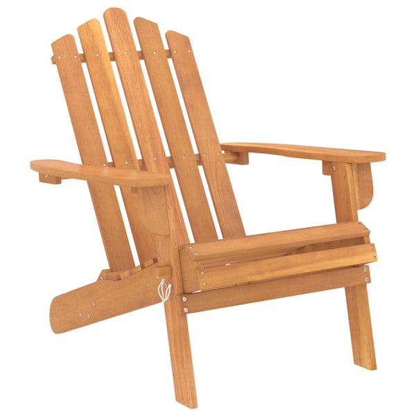 Garden Adirondack Chairs 2 Pcs Solid Wood Acacia Patio Chairs
