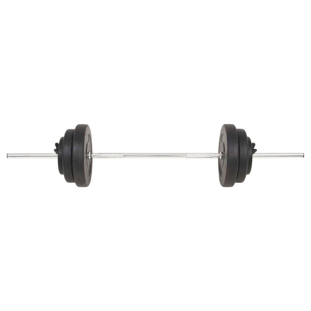 Barbell With Plates 60 Kg Barbells & Attachments
