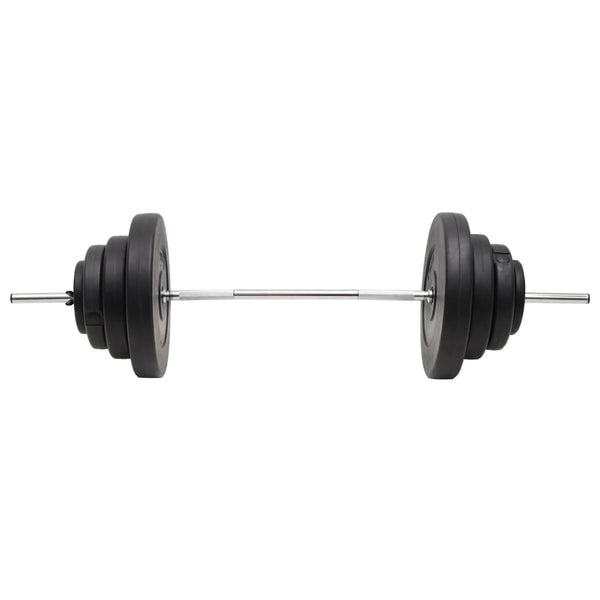 Barbell With Plates 60 Kg Barbells & Attachments